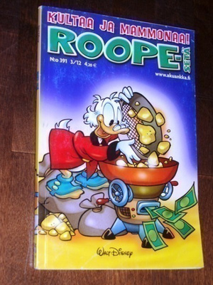 Roope-Setä Taskulehti  3 / 2012 (391) - Walt Disney