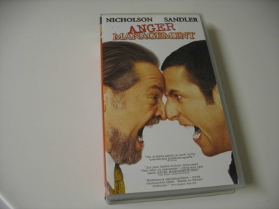 Anger Management - vhs. Mm. Nicholson, Sandler