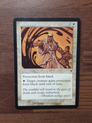 Magic the Gathering Obsidian Acolyte
