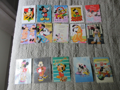 Postikortti  Disney  15 kpl.