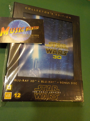 STAR WARS THE FORCE AWAKENS 3D BLU-RAY + BLU-RAY BOKSI (W)