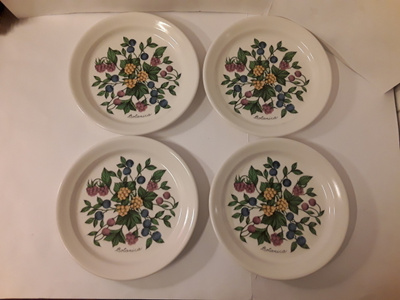 4 x Arabia Botanica Lautanen , uudenveroinen Ø 20.5cm