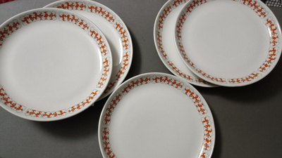 Arabia Pizzicato lautaset 5 kpl