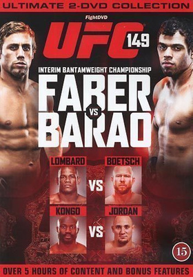 UFC 149 :  Faber vs Barao  -  (2 DVD)