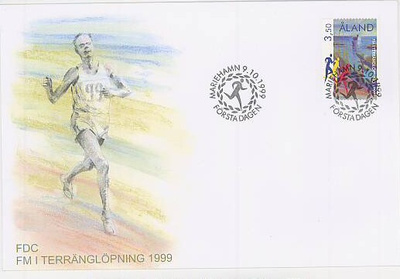 1999 maastojuoksu FDC