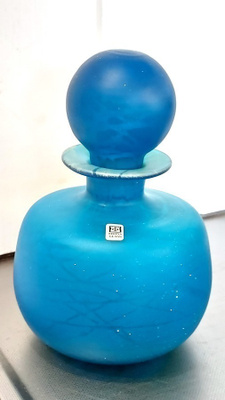 MDINA GLASS KAUNIS TURKOOSI / SININEN ESINE