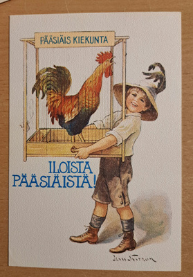Jenny Nyström: UP pk, pojalla kukko 1983, ,kulkematon