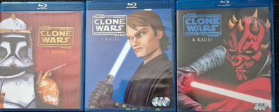 Star Wars The Clone Wars - Season 1+3+4 -Blu-Ray
