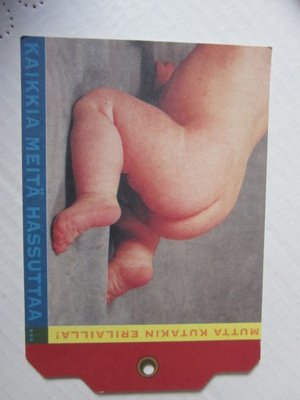 Kortti / Label Cards / Kaikkia meitä hassuttaa....mutta