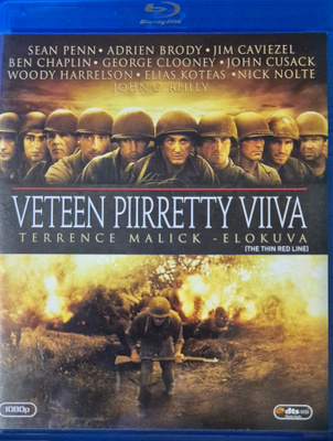 Veteen piirretty viiva -Blu-Ray.suomikansi