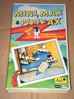 MINI, MAX & PIPIFAX VHS SAKSA DUBBAUS
