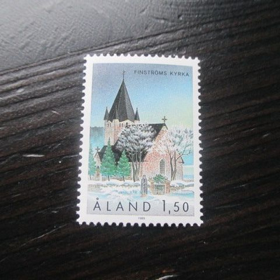 Åland: Finströmin kirkko 1989 **