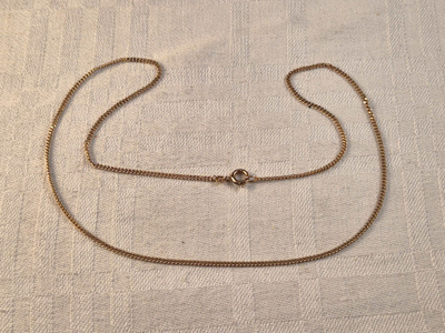 Kultaketju, 14K, 50 cm, 1 mm, 4,95 g