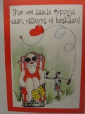 NO 149 - IHO VOI SAADA RYPPYJJÄ VAAN YSTÄVYYS EI KOSKAAN