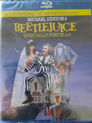 BEETLEJUICE BLU-RAY UUSI!