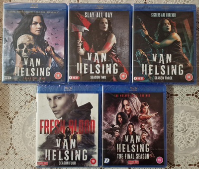 VAN HELSING - Kaudet 1-5 blu-ray boxit [Koko sarja]