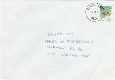 Postileima, VUORILAHTI