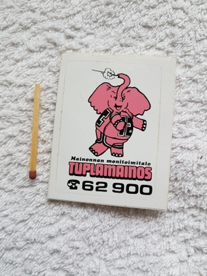 TUPLAMAINOS VANHA TARRA