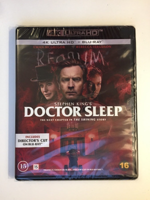 Doctor Sleep (4K Ultra HD + Blu-ray) Stephen King (2019 UUSI