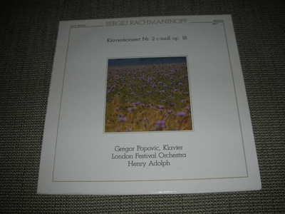 LP vinyyli Rachmaninoff: Klavierkonzert nr 2
