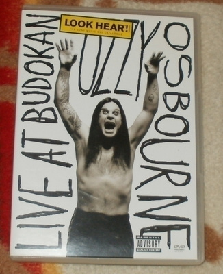 OZZY OSBOURNE ~ Live At Budokan ~ DVD narmuton Black Sabbath