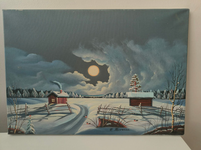 Taulu / maalaus Kaarlo Koivunen