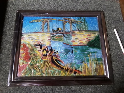 VINCENT VAN GOGH  KERAMIIKKATAULU.