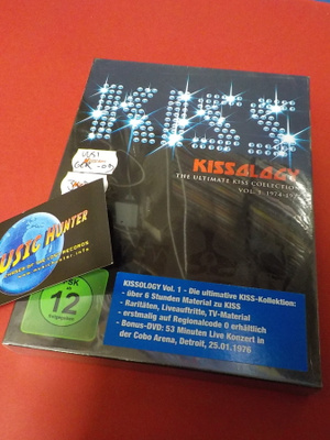 KISS - KISSOLOGY UUSI 3DVD BOKSI