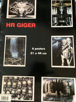 GIGER 6 POSTERS -TASCHEN POSTERBOOKS