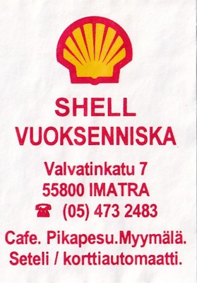 Imatra, SHELL Vuoksenniska    2/7