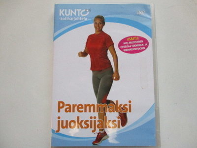 DVD KUNTO PAREMMAKSI JUOKSIJAKSI