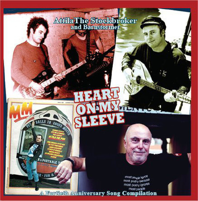 Attila The Stockbroker - Heart on my Sleeve LP -2020- 1/300