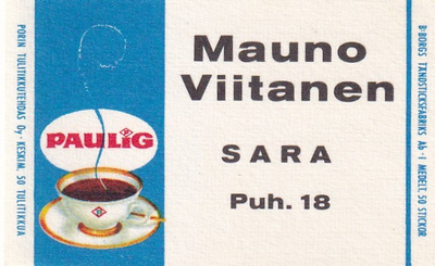 Sara. Mauno Viitanen   6/6