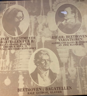 Ralf Gothoni - Bredemeyer, Beethoven, Reger LP