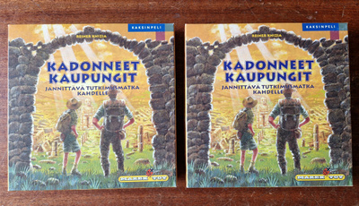Kadonneet kaupungit korttipeli. Ilmestynyt 1999