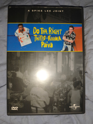 "DO THE RIGHT THING-KUUMA PÄIVÄ" (O: SPIKE LEE!)