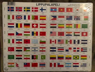 Lippupalapeli retromalli UUSI