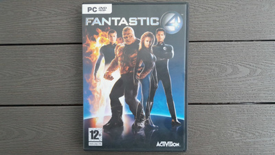 PC DVD: Marvel Fantastic 4 peli (2005)