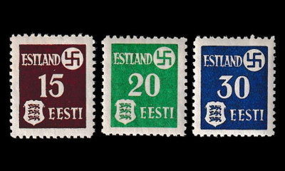 Saksa WW2 Eesti 1-3y ** (1941)