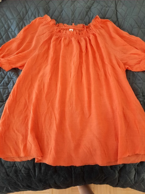 Oranssi lyhythihainen paita koko xxl /50
