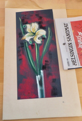 VANHA PastelliMaalaus Jorma Hietala 1964 KOMEA