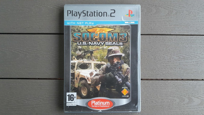 PS2: Socom 3: U.S. Navy Seals peli (2006)