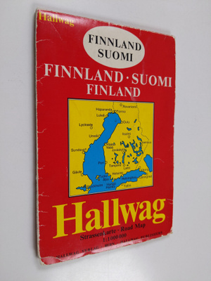 Finnland/Suomi/Finland - Hallwag : Strassenkarte/Road Map...