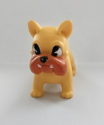 BULDOGGI-FIGUURI, Koko:  7 x 6 cm