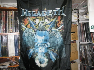 MEGADETH KANGAS SEINÄLIPPU -05