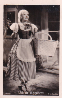 Marta Eggerth . Filmitähti, Star.  s42