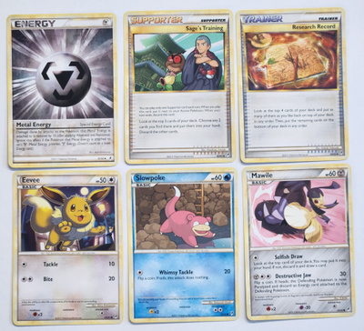 Pokemon Call of Legends-sarjan Keräilykortit 6-in-1