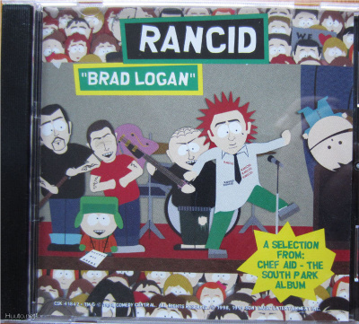 RANCID: "Brad Logan" -PROMO CD EP Rare (Ostettu USA:sta)