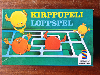 Vintage kirppupeli kirjalito