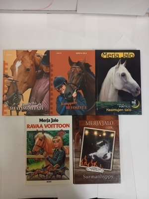 Merja Jalo hevoskirjoja (valikoima)